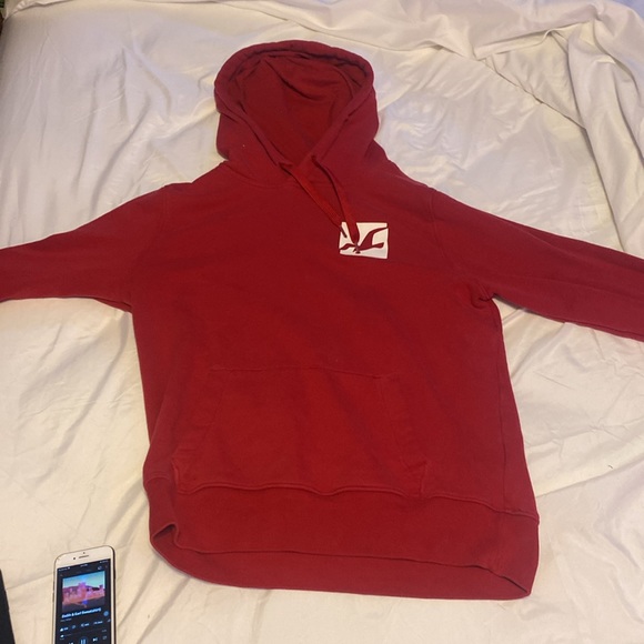 Red Hollister hoodie . New - Picture 2 of 2